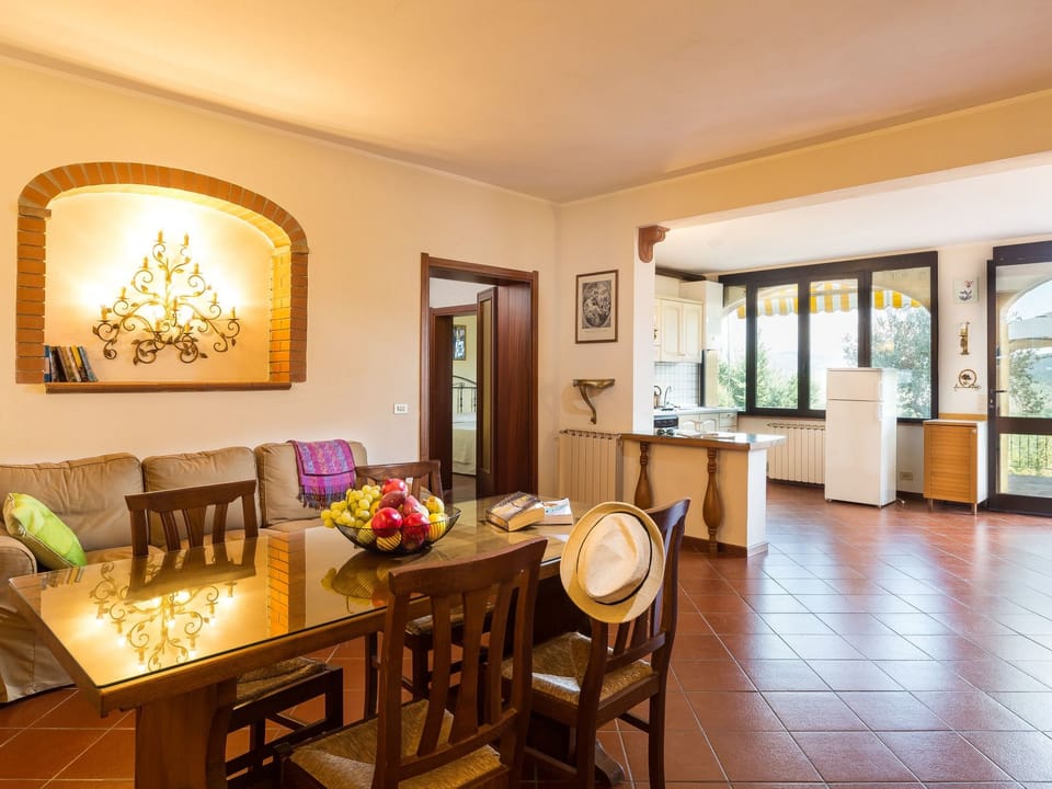 Wohnung Poggio Oro mit Panoramablick Apartment in Tuscany