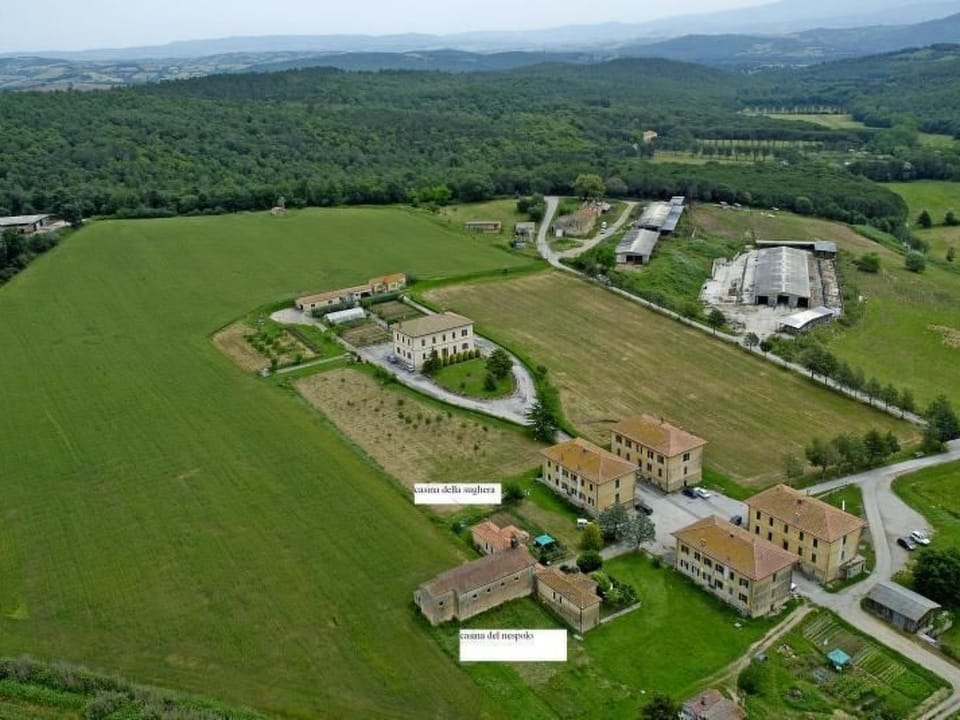 Das Landgut "Casina del Nespolo". Apartment in Tuscany