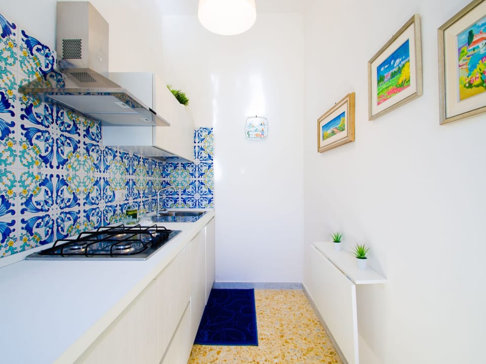Il Mulino - Zweizimmerwohnung im Zentrum von Ceraso mit Kochnische, bis zu 3 Pe Apartment in Campania