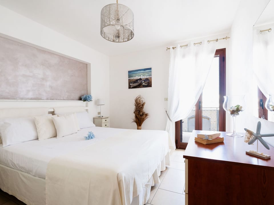 Flaches Meer aus Kiefernholz Apartment in Specchiolla