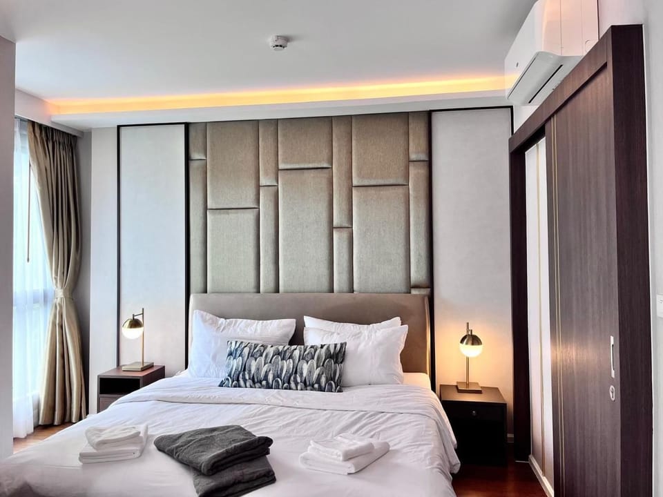 Modernes Sea Breeze Apartment mit 6 Swimmingpools Apartment in Choeng Thale
