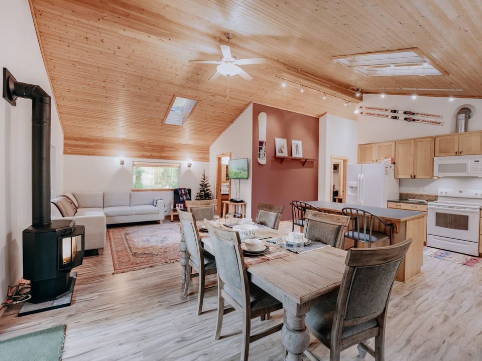 Diese Hütte im Ranch-Stil ist perfekt für die Fa Vacation rental in Washington