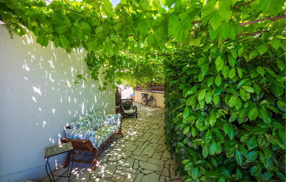 outside