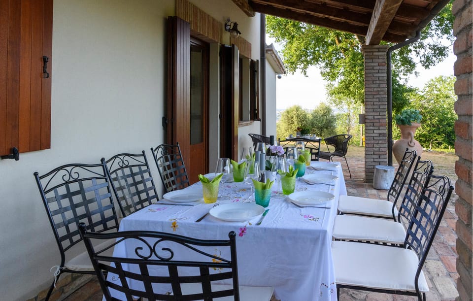 outside