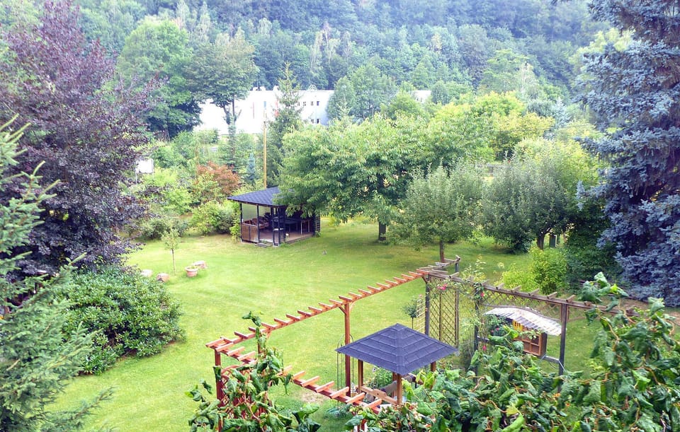 outside