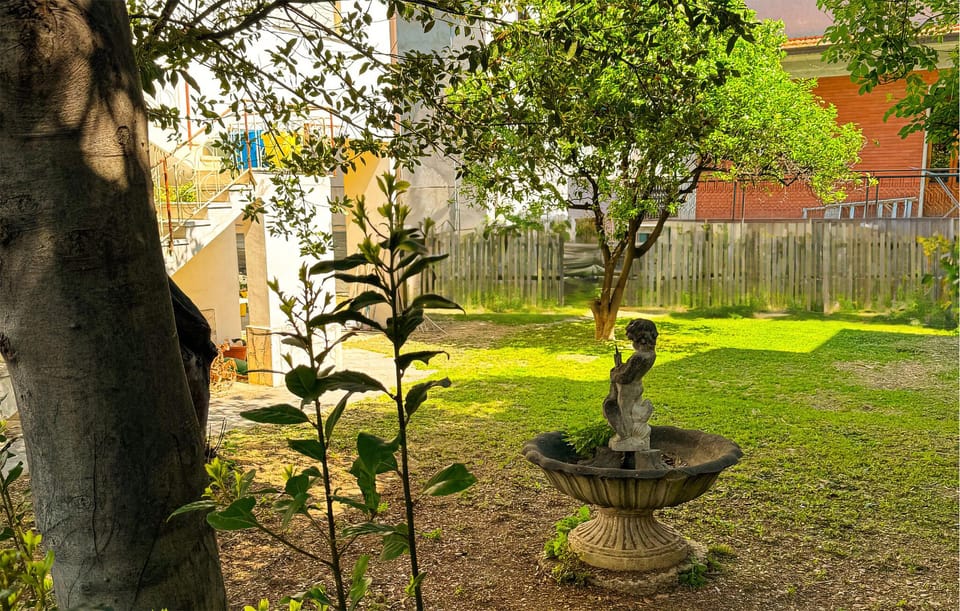 outside