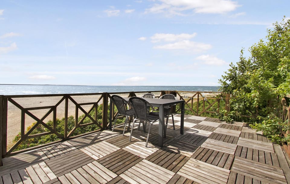 outside
