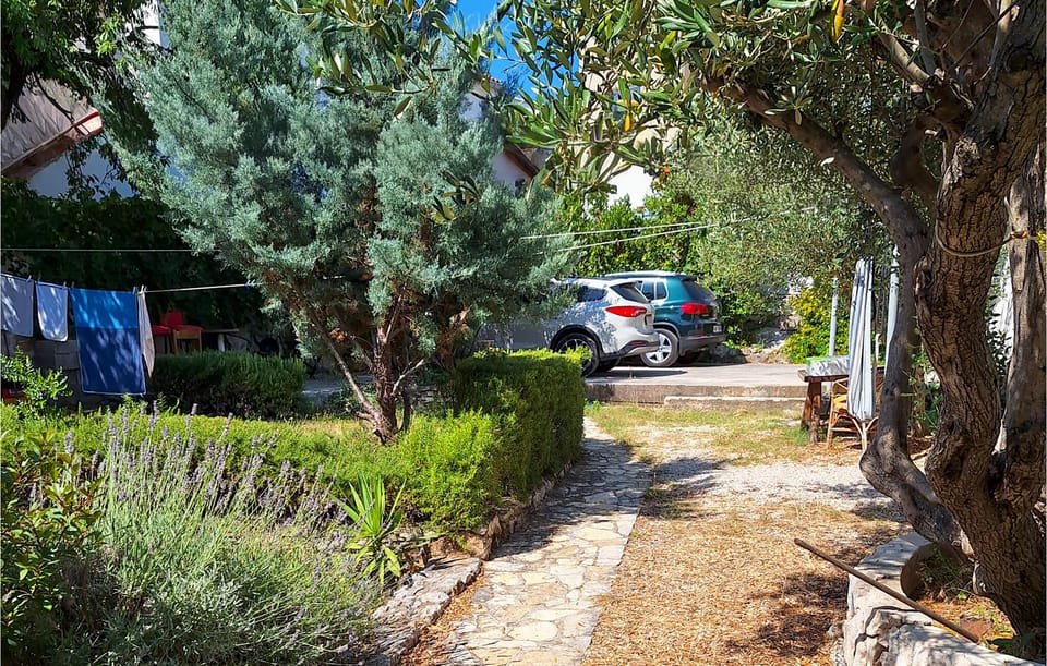 outside