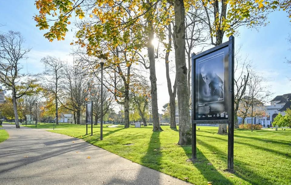 outside