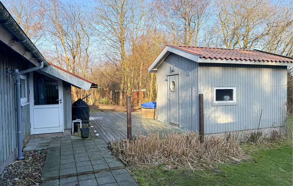 outside