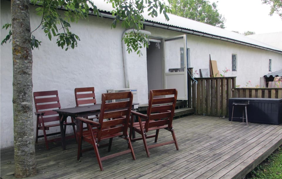 outside