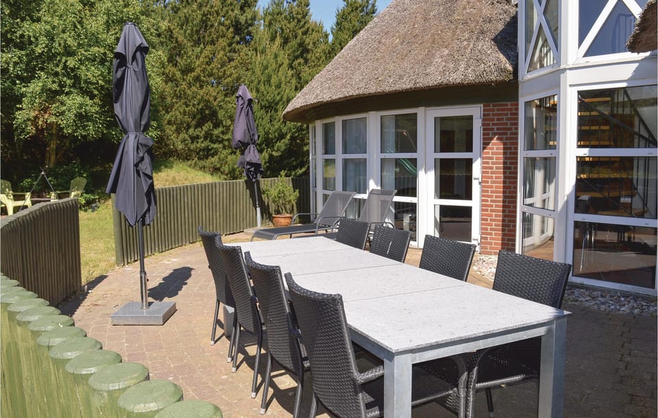 outside