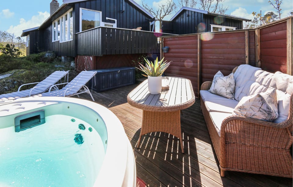 outside