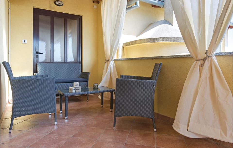 outside