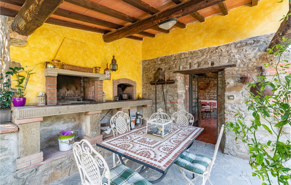 outside