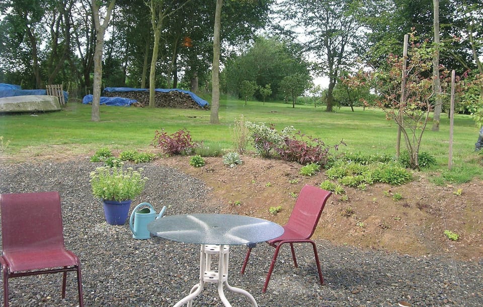 outside