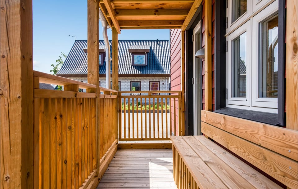 outside