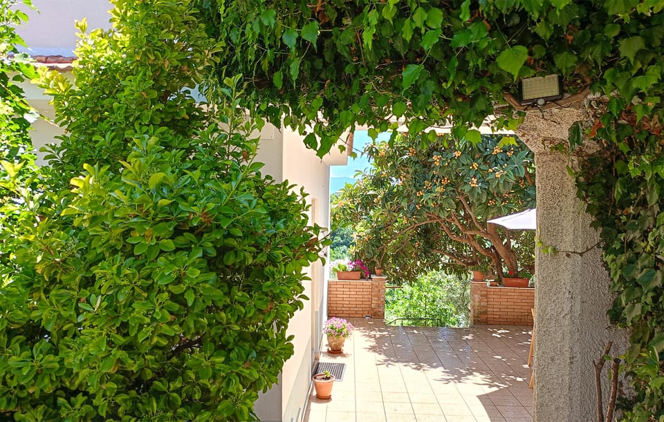 outside
