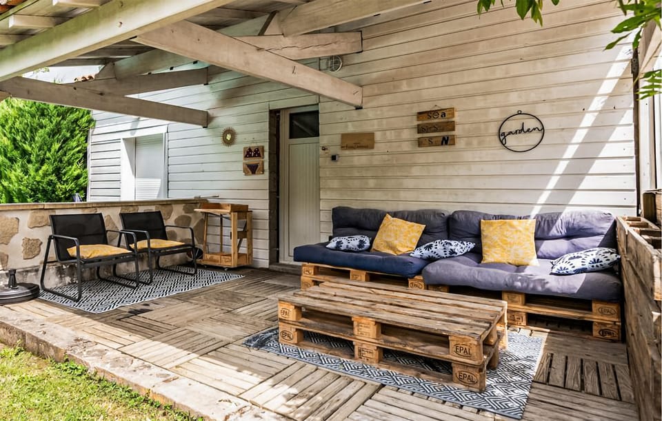 outside