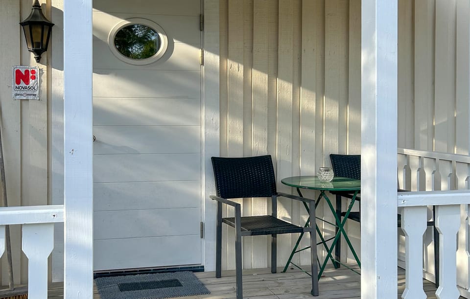 outside