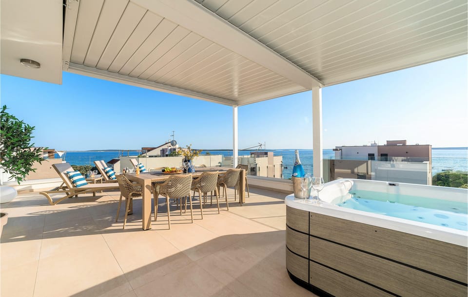 outside