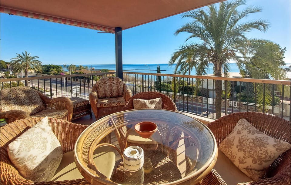 outside