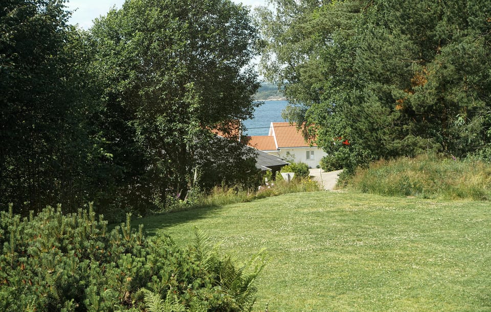 outside