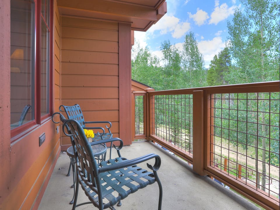 Balcony - Mountain Thunder Lodge 1209 - Breckenridge Vacation Rental