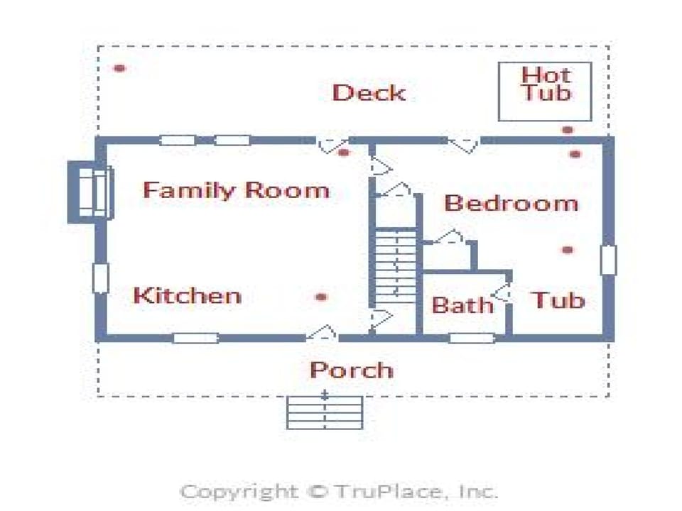 Main Level Floor Plan
