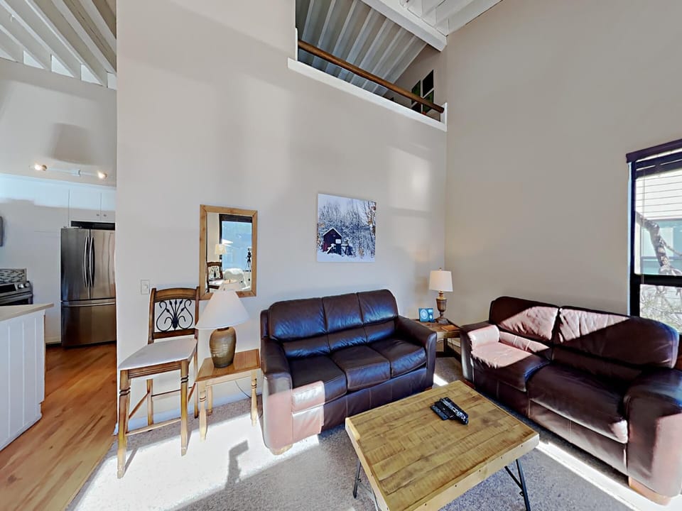 Open Loft Above Living Room