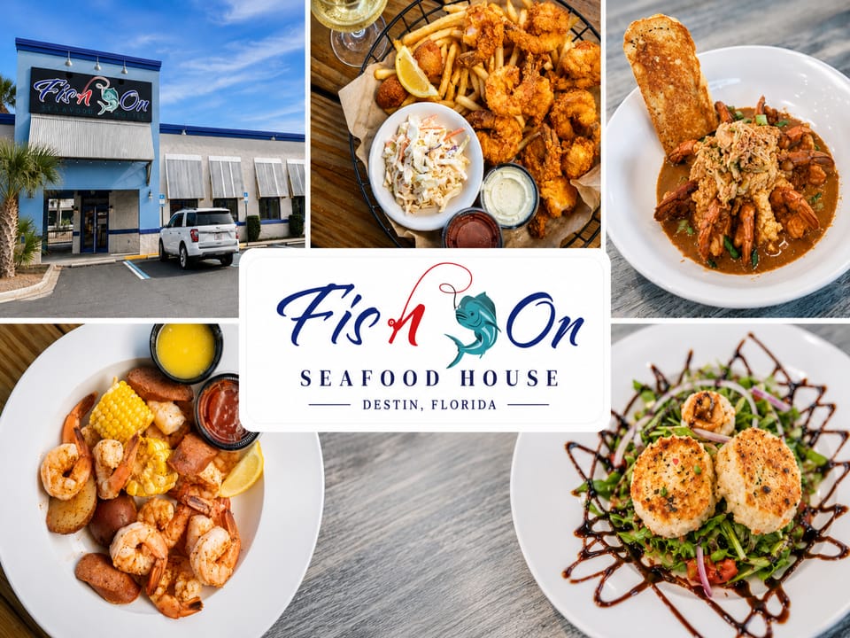 Fresh Gulf seafood and Southern favorites served fast in a casual setting by Hell's Kitchen Chef Giovanni Filippone.