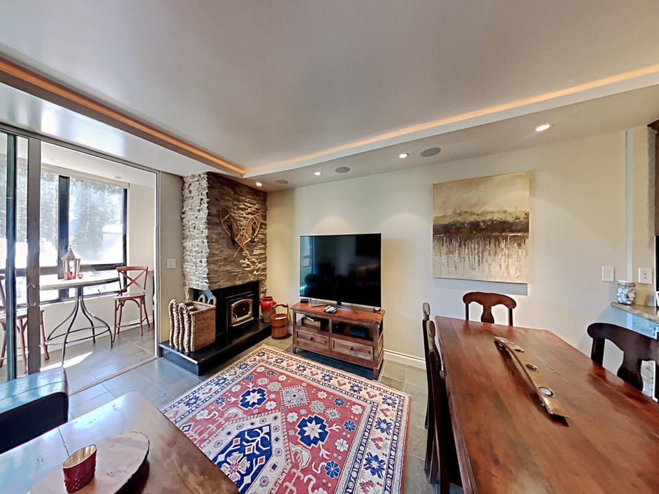 Watch the Big Game in your 1849 Condo Just Steps to Mammoth Mountain