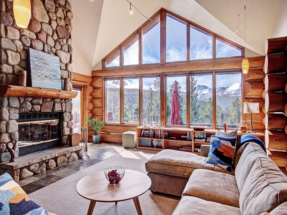 Enjoy this private home with amazing panoramic views of the Ten Mile Range and Breckenridge ski area - 10 Southface -  Breckenridge Vacation Rental