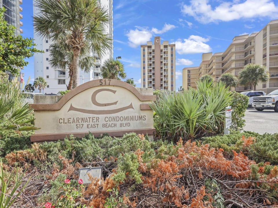 Clearwater complex is located on East Beach Boulevard in Gulf Shores.