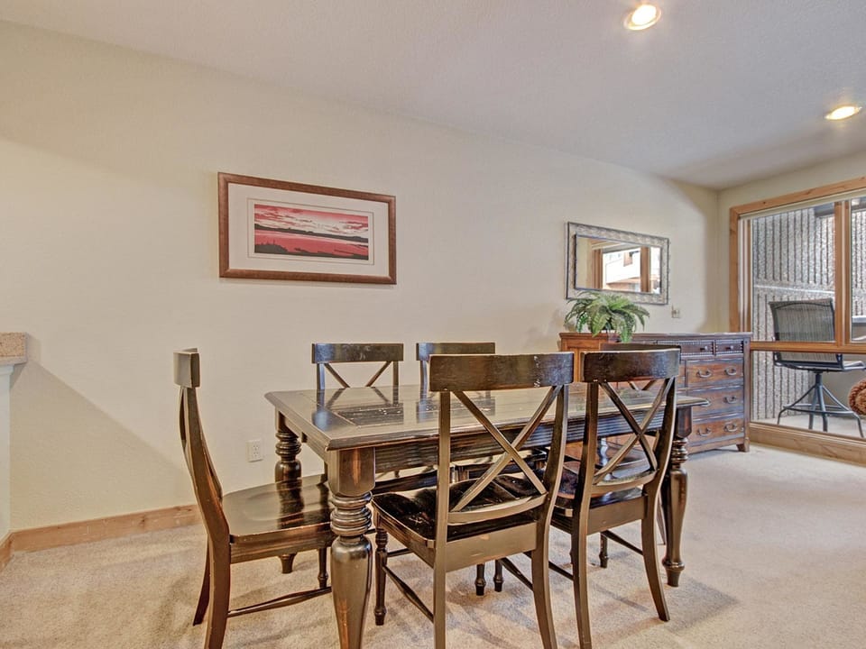 Dining area.