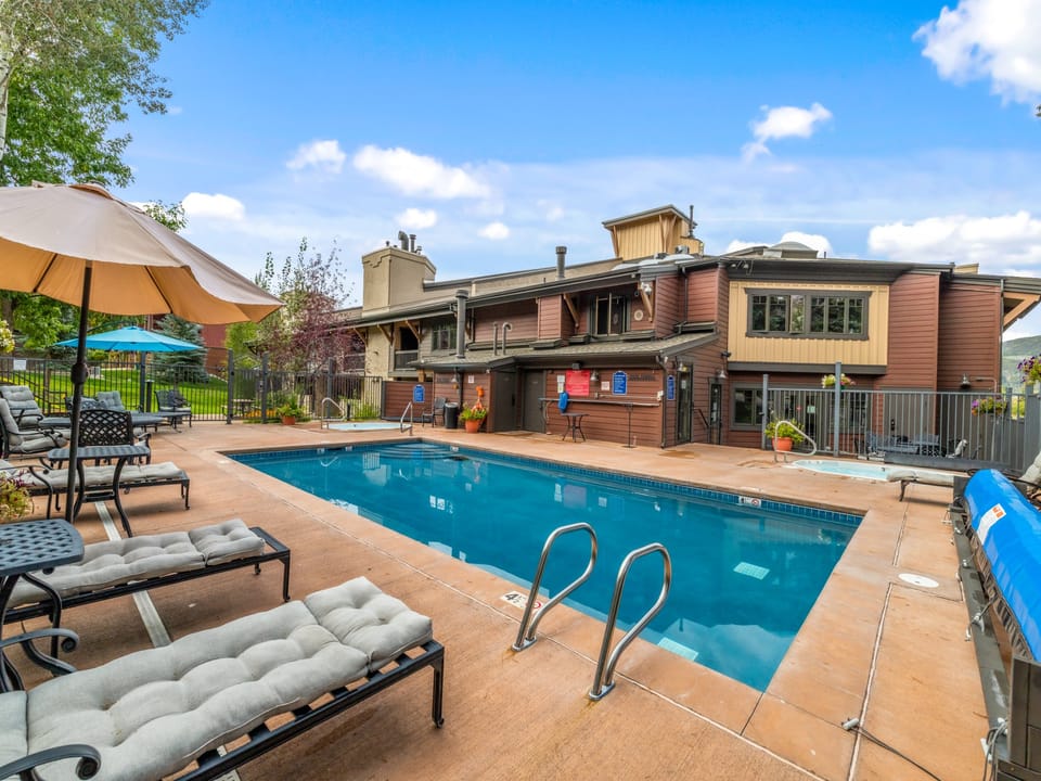 Soak up the sunshine by your private pool, surrounded by spacious decking and inviting loungers. The sparkling water awaits whenever you're ready to cool off or unwind.