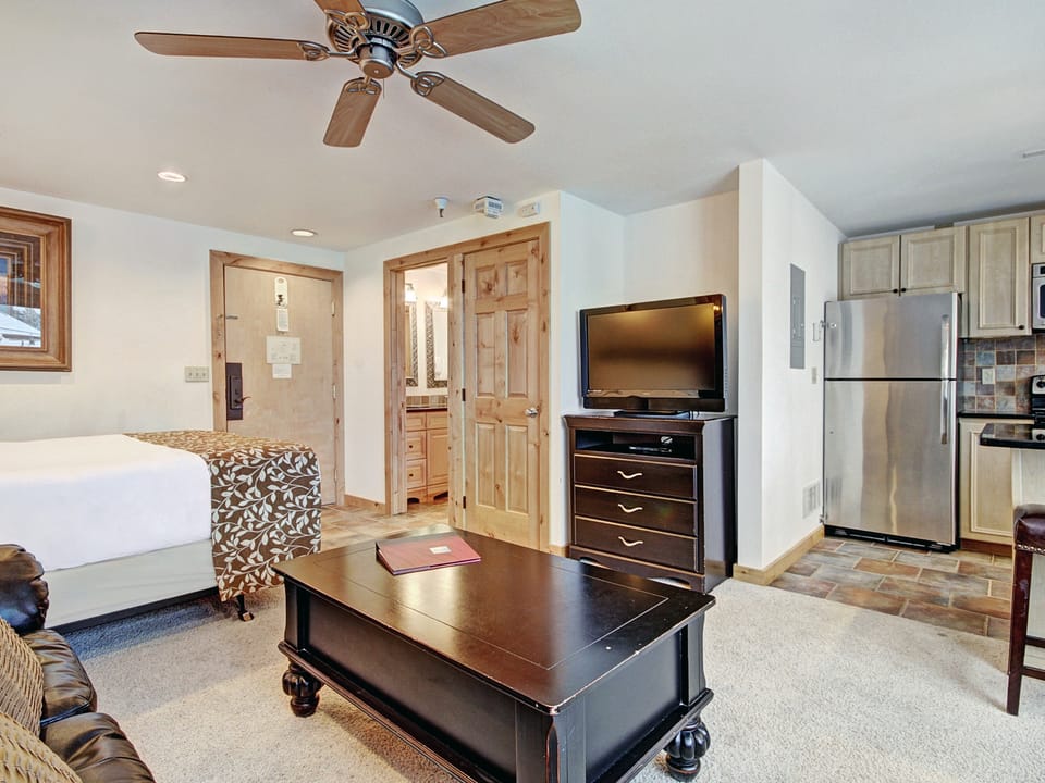 Ski-in/Ski-out Studio w/Snowy Alpine Views - Walk to Main St Apartment in Breckenridge
