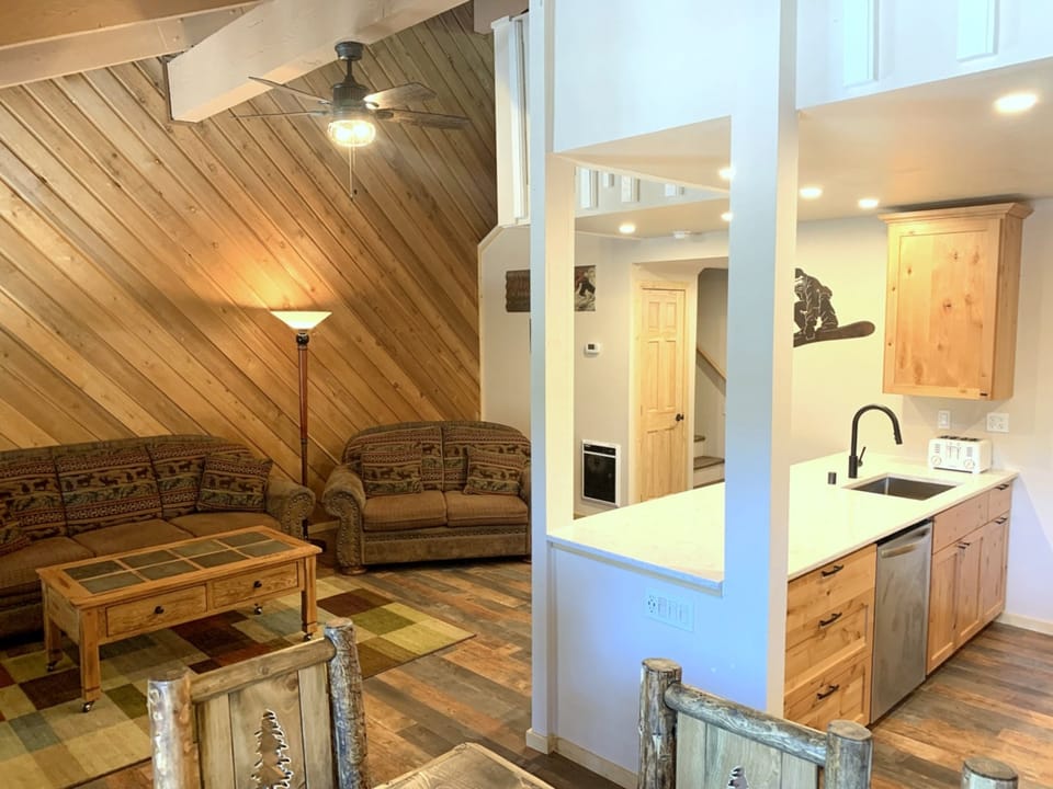 Kitchen and Living room