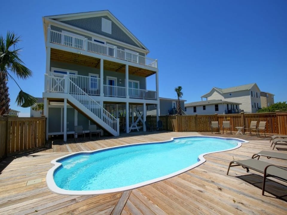Back Exterior with Pool