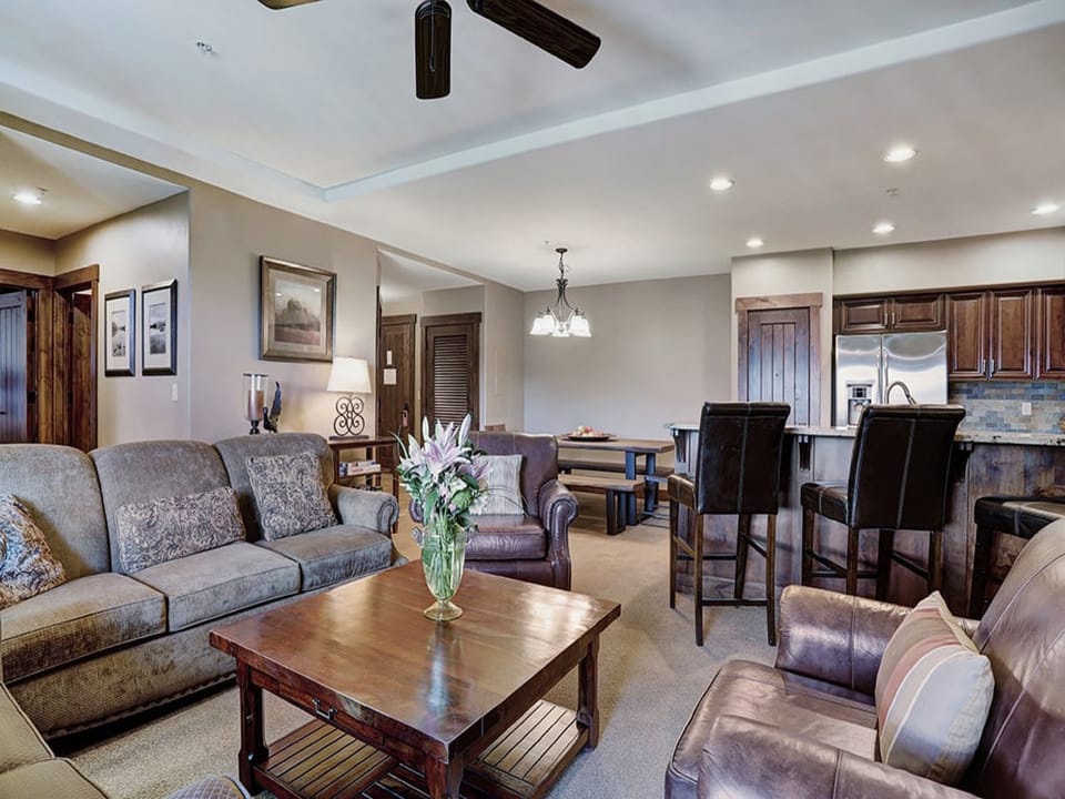 Living Room - Crystal Peak Lodge 7304 - Breckenridge Vacation Rental