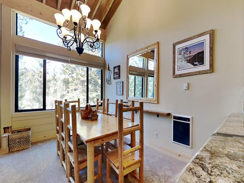Fully Size Dining for Holiday Meals and Workcations (Although we highly recommend work-free stays)