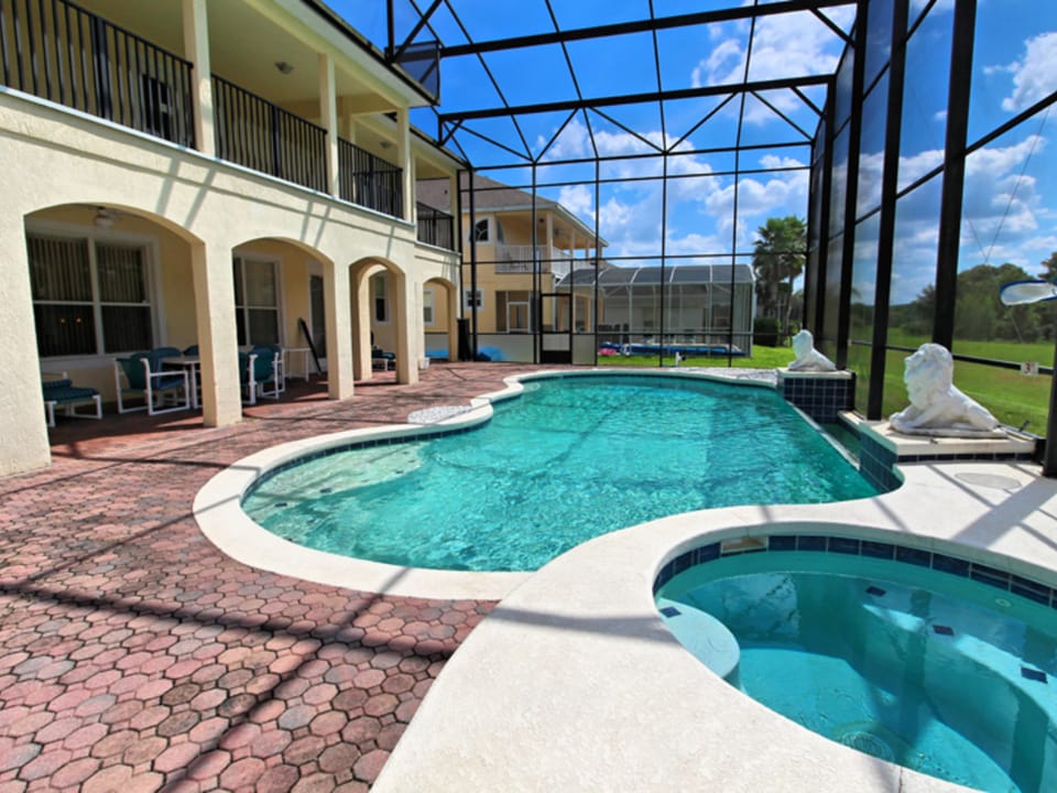 Large Pool/Spa Balcony With View Golf Villa in Four Corners