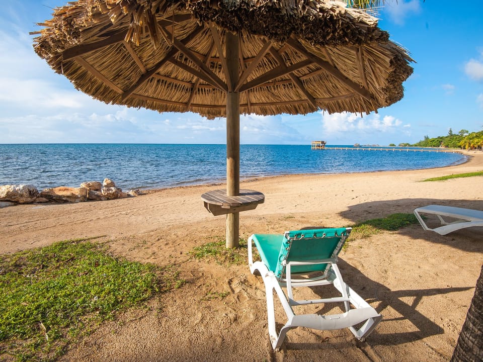Palapa on the beach perfect for sunning
