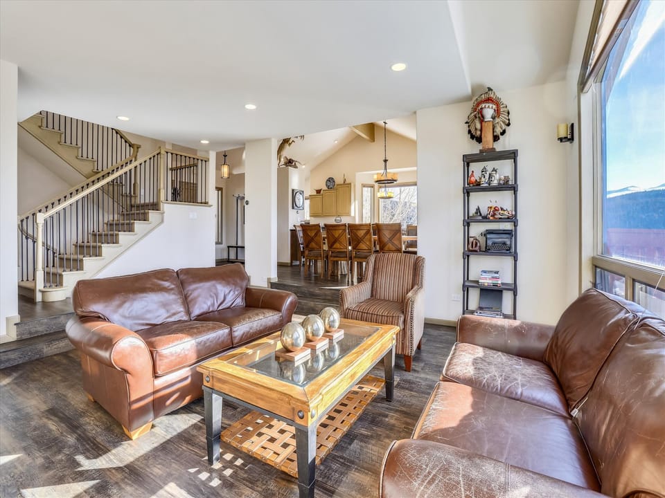 Living Area - Charter Ridge 10 - Breckenridge Vacation Rental