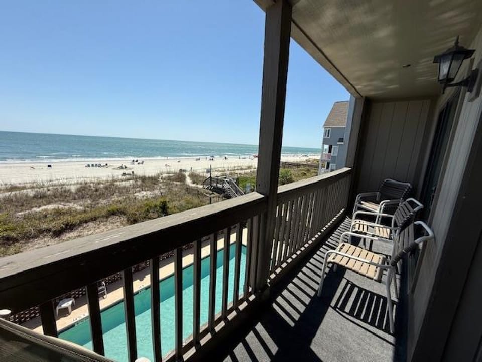 Oceanfront balcony
