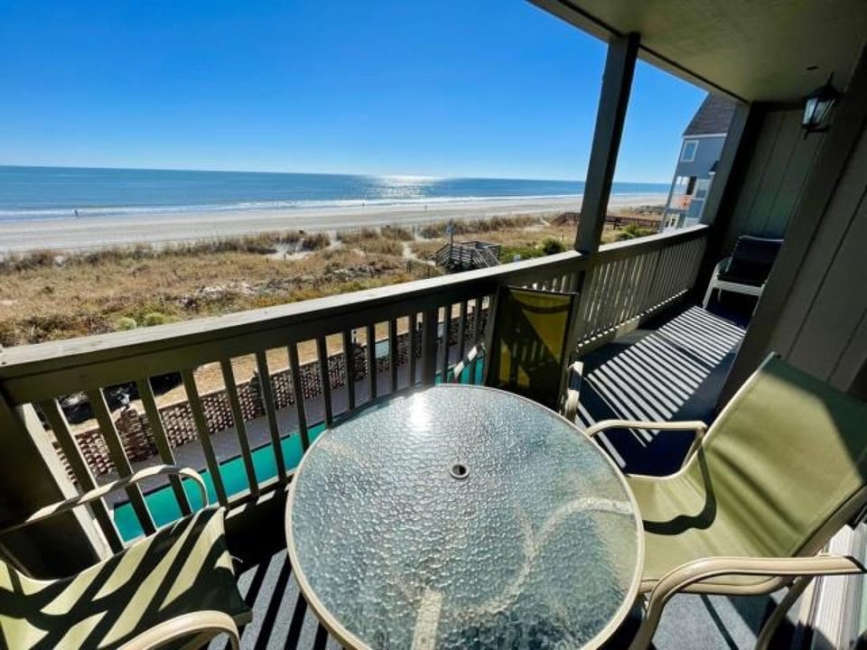 Extended Balcony has Amazing Oceanfront View
