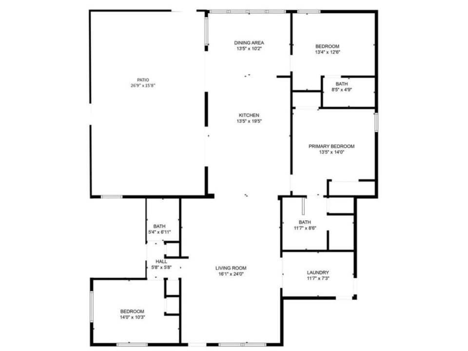 Coral Beach Floor Plan