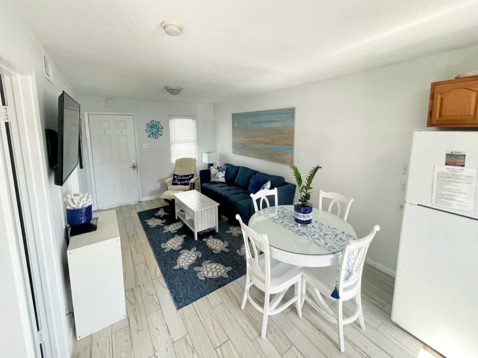 Dining table and chairs