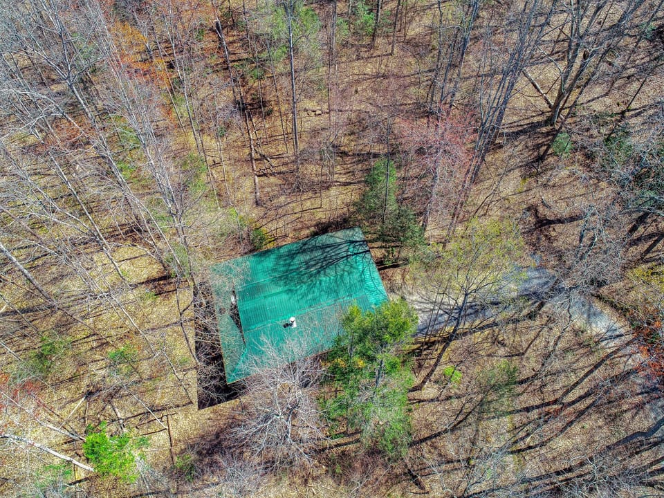 Overhead shot