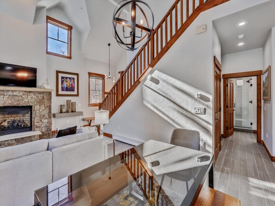 Living Area - Mountain Thunder Lodge 305 - Breckenridge Vacation Rental